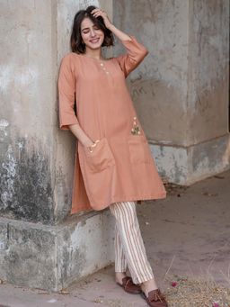 Babli - Caramel Brown Co-Ord Set