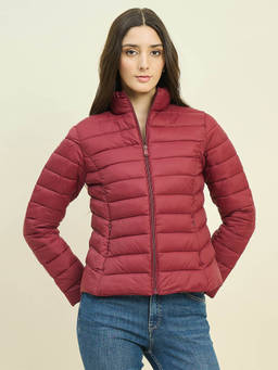 Madame - Quilted Red Puffer Jacket