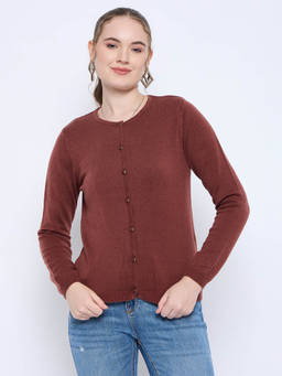 Madame - Black Button-Up Cardigan