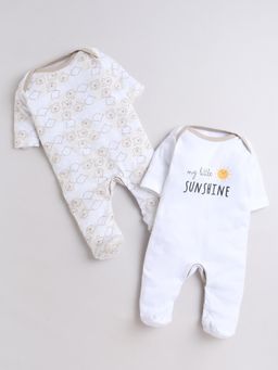 EIO - Multi-Color Printed Rompers (Pack of 2)