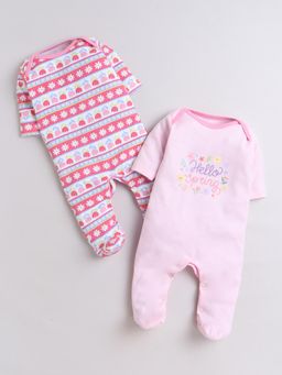 EIO - Multi-Color Printed Rompers (Pack of 2)