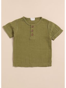 Cot and Candy - Green Solid Top