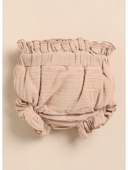 Cot and Candy - Beige Solid Bloomer