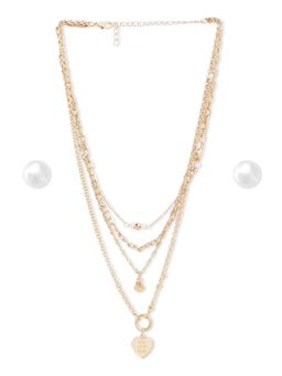 Lilly & Sparkle - Gold-Toned Gold-Plated Layered Necklace
