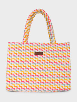 MINI WESST - Multi-Color Woven Handbag