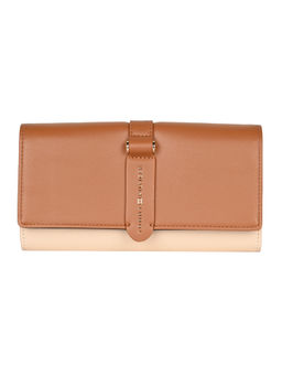 Tommy Hilfiger - Tan Solid Wallet with Detachable Chain Strap