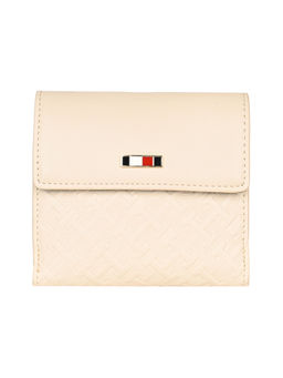 Tommy Hilfiger - Beige Solid Wallet