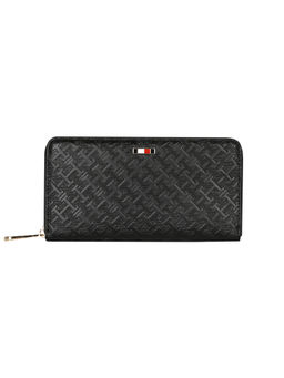 Tommy Hilfiger - Black Textured Wallet