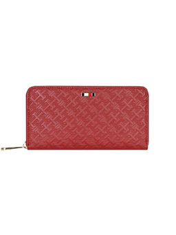 Tommy Hilfiger - Red Textured Wallet