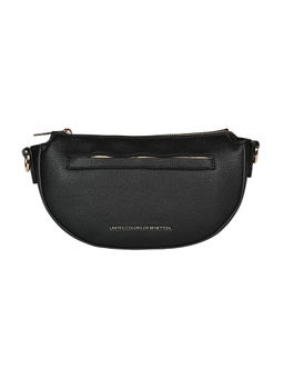 United Colors of Benetton - Black Solid Sling Bag