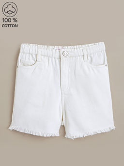 Hopscotch - Pure Cotton Denim Shorts