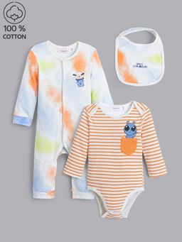 Hopscotch - 3-Pc Cotton Tie & Dye Gift Set