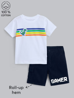 Hopscotch - Pure Cotton T-shirt & Shorts