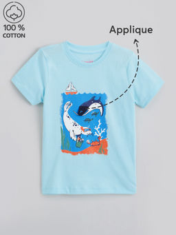 Hopscotch - Pure Cotton Animal T-shirt