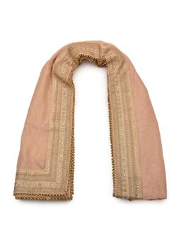 Manyavar - Bright Biscuit Shade Dupatta