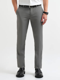 Arrow - Men's Dobby Self Design Trouser
