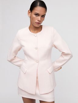 Pomelo - Bodycon Blazer - Light Pink