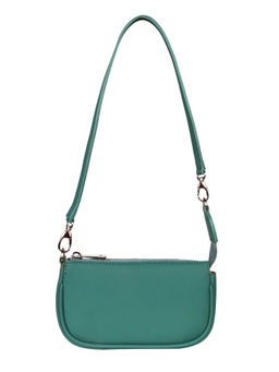 The House Of Ganges - Baby Sling Vegan Leather Handbag Teal