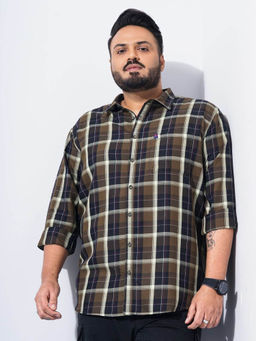Hardsoda - Multi-Color Checks Regular Fit Shirt