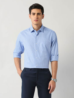 Arrow - Blue Checks Regular Fit Shirt