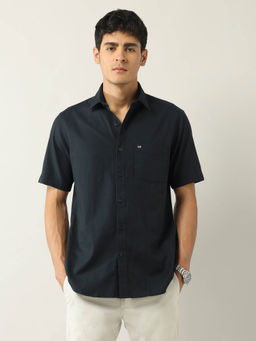 Arrow Sports - Grey Solid Regular Fit Shirt