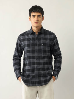 Arrow Sports - Black Checks Regular Fit Shirt