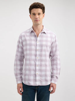 Pepe Jeans - Purple Checks Regular Fit Shirt
