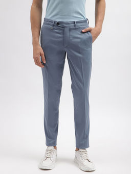 Antony Morato - Men Blue Solid Skinny Fit Mid-Rise Trouser