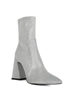 London Rag - Solid Silver Casual Boots
