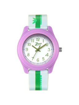 Zoop - Friends From Nature 26019PP33W White Dial Analog Watch for Kids