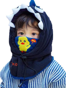 Little Surprise Box - Donald Fleece Winter Cap Covering Mouth Neck & Head