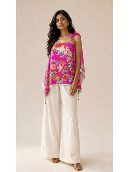 THREE-THREE - Pink Chill Muse Scarf Tunic