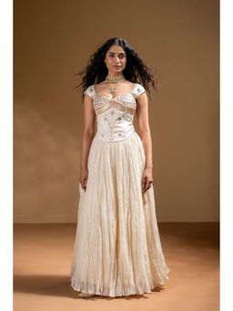 Baise Gaba - Mogra Corset Top With Skirt