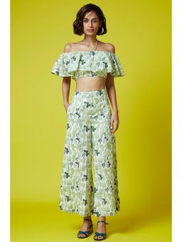 Okhai - Heartleaf' Hand Block Printed Pure Cotton Blouse