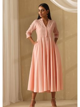 Okhai - Dilkash Chikankari Pure Cotton Dress