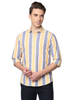 Park Avenue - Medium Yellow Casual Shirt