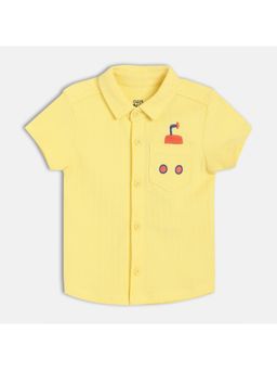 MINI KLUB - Yellow Printed Shirt