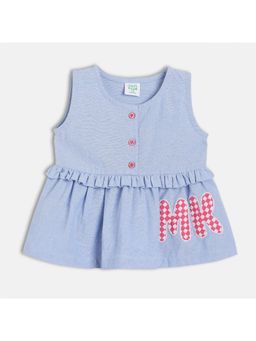 MINI KLUB - Blue Solid Dress