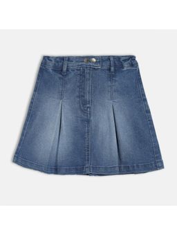 MINI KLUB - Blue Solid Skirt