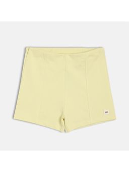 MINI KLUB - Yellow Solid Shorts