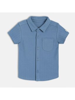 MINI KLUB - Blue Solid Shirt