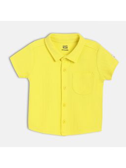 MINI KLUB - Yellow Solid Shirt
