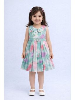 The Magic Wand - Woven Sleeveless Dress - Multi Color
