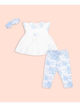 My Milestones - Petit Jardin Bunny Co-Ord Set with Hairband