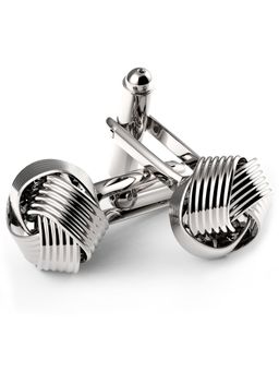 PELUCHE - Silver Cufflinks for Men