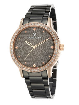 Daniel Klein - Analog Black Dial Women's Watch-DK.1.12497-2