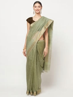 Fabindia - Cotton Silk Printed Sari
