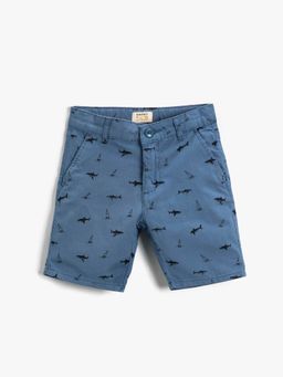Koton - Boys Hakik Blue Printed Bottoms