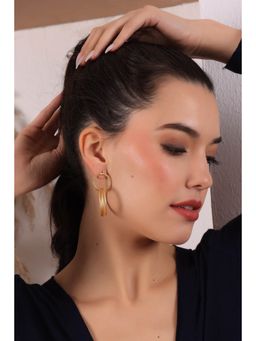 Royal Pitarah - Gold Drop Dangler Earrings