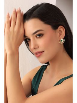 Royal Pitarah - Green Onyx Egyptian Earrings